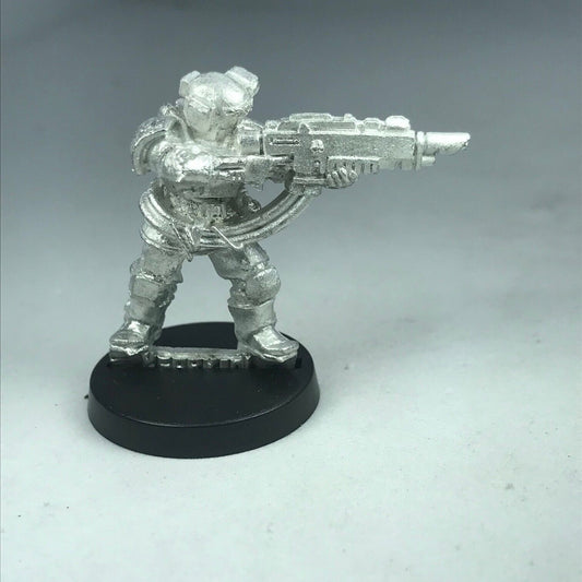 Metal Imperial Guard Kasrkin Stormtrooper Rifleman - Warhammer 40K X6715