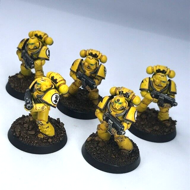 Imperial Fists Tactical Squad - Warhammer 30K Games Workshop Painted C4781