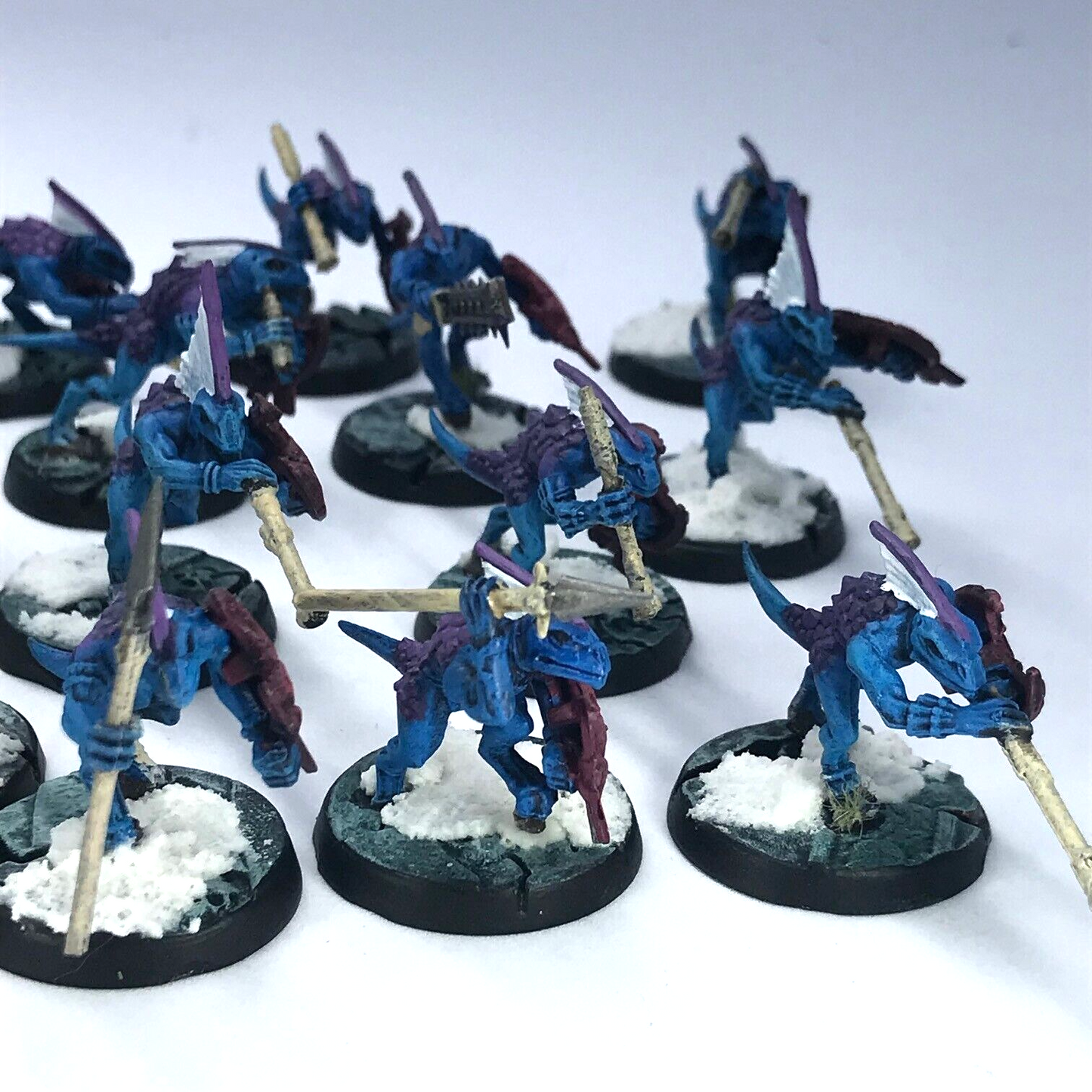 Seraphon Skink Regiment Lizardmen - Painted - Warhammer Age of Sigmar C63