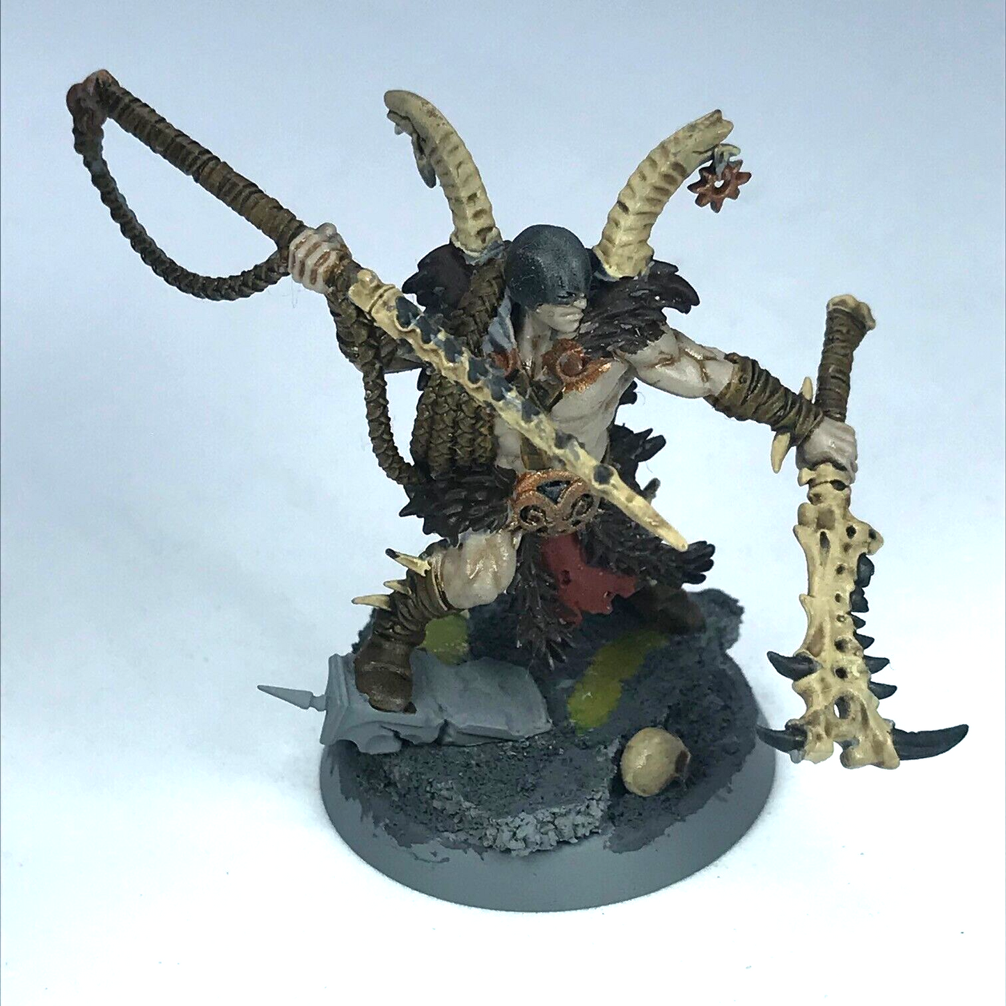 Untamed Beasts - Chaos Slaves to Darkness - Painted - Warcry Warhammer X7693