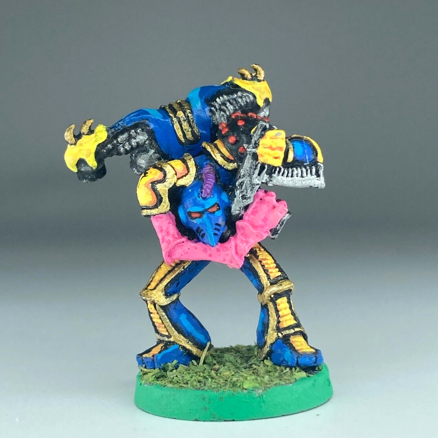 Tzeentch Renegade Chaos Marine - 1st Edition - 1989 Metal - Warhammer 40K X13587