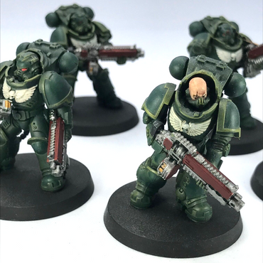 Dark Angels Primaris Intecessors Space Marines Painted - Warhammer 40K C3469