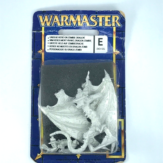 Metal Undead Hero on Zombie Dragon - OOP - Warmaster Warhammer C2082