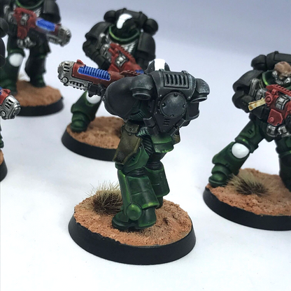 Salamanders Primaris Hellblasters Space Marines - Warhammer 40K Painted C4683