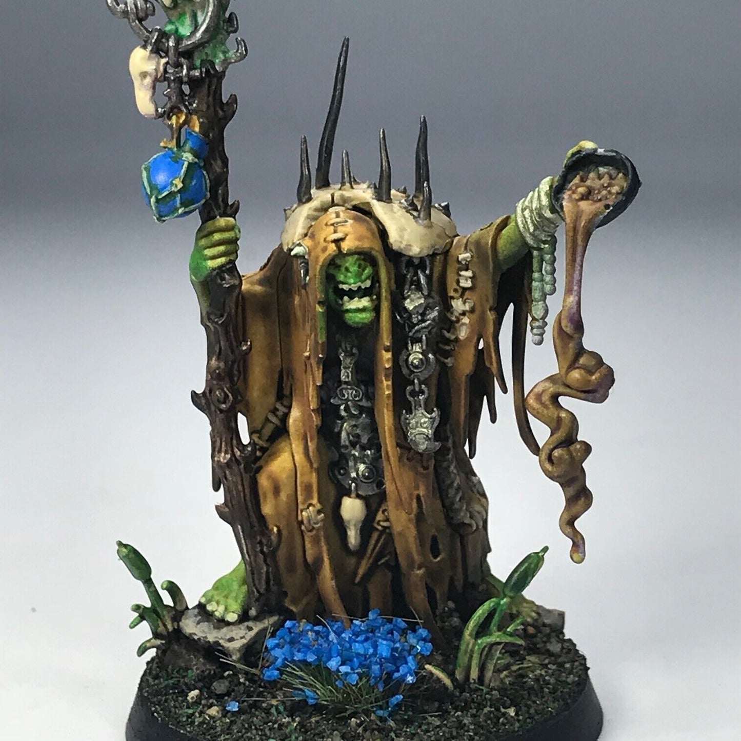 Shaman Orruk Warclans - Painted - Warhammer Age of Sigmar C1654