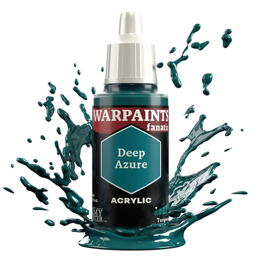 Deep Azure Paint - Warpaints Fanatic 18ml - The Army Painter