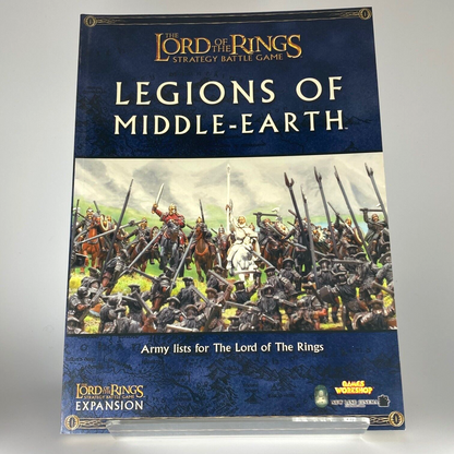 Legions Of Middle Earth Book - LOTR Strategy Battle Game - Games Workshop M1123