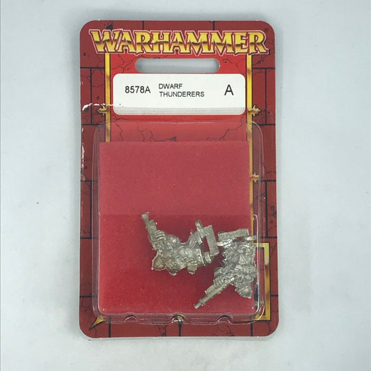 Metal Dwarf Thunderer Riflemen Blister - Warhammer Fantasy C524