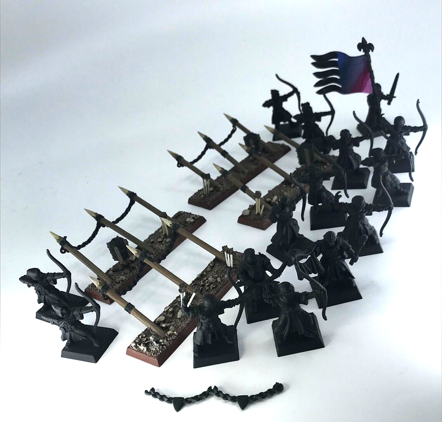 Bretonnian Bowmen Archer Regiment - Warhammer Fantasy Games Workshop C4465