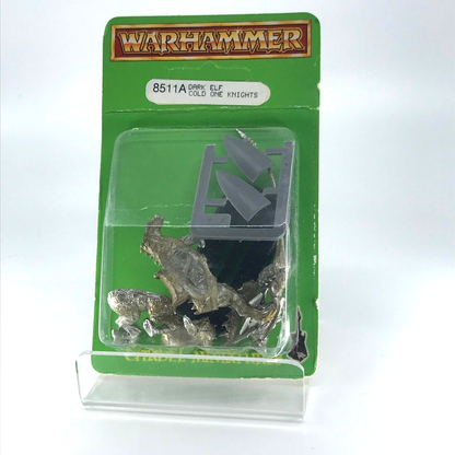 Dark Elf Cold One Knight Blister - Citadel Warhammer Fantasy Metal C2725