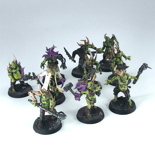 Poxwalkers Death Guard - Warhammer 40K Games Workshop Painted C2728