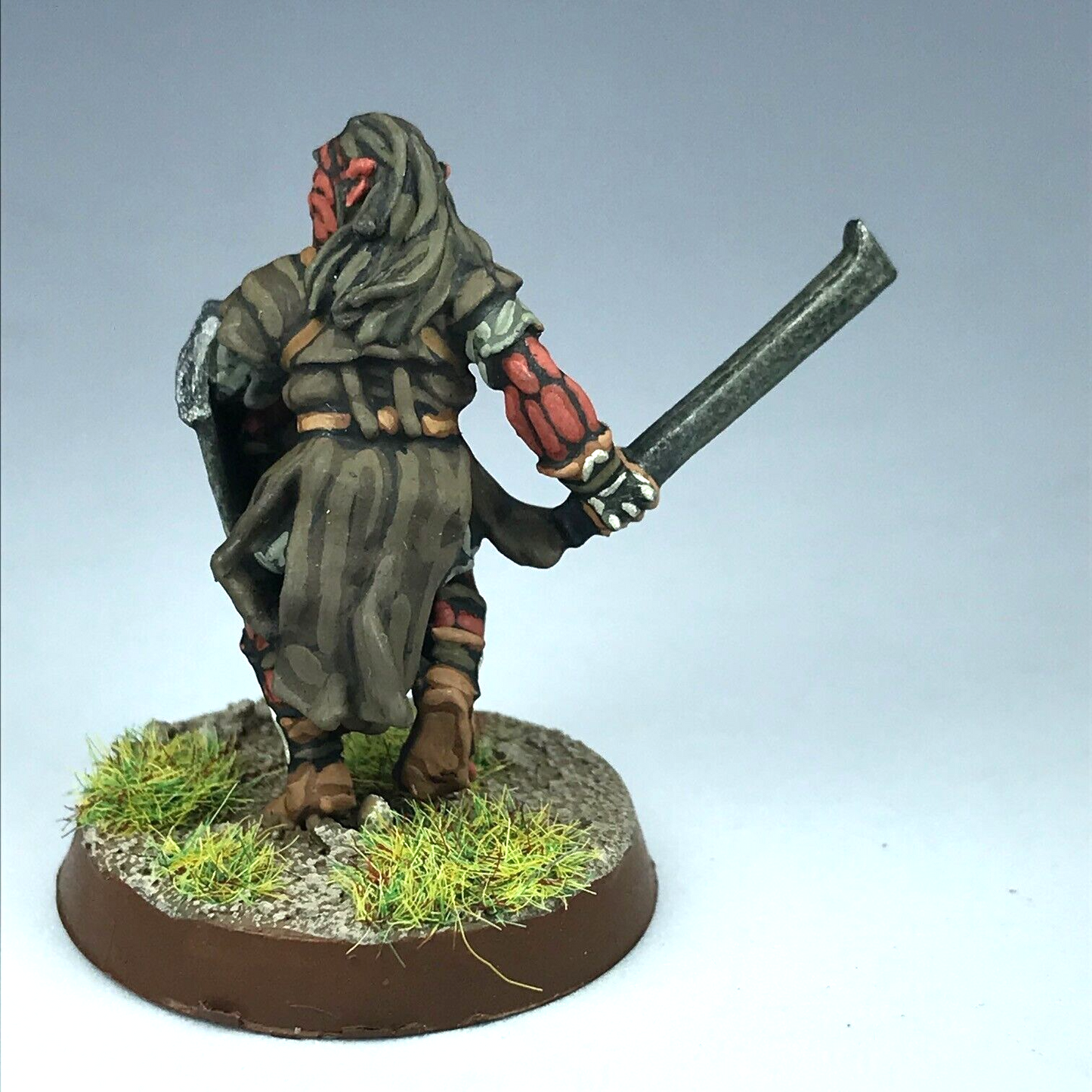 Metal Uruk Hai Scout - Painted - LOTR / Warhammer / Lord of the Rings X851