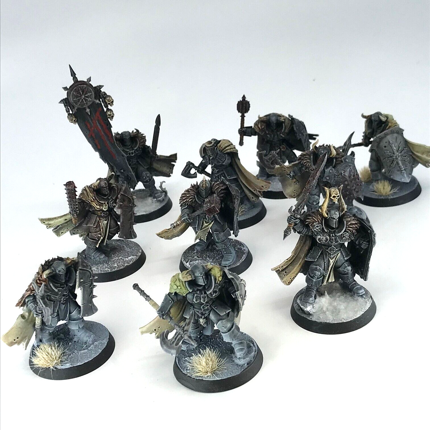 Chaos Warriors Slaves To Darkness - Painted - Warhammer Age of Sigmar C4050