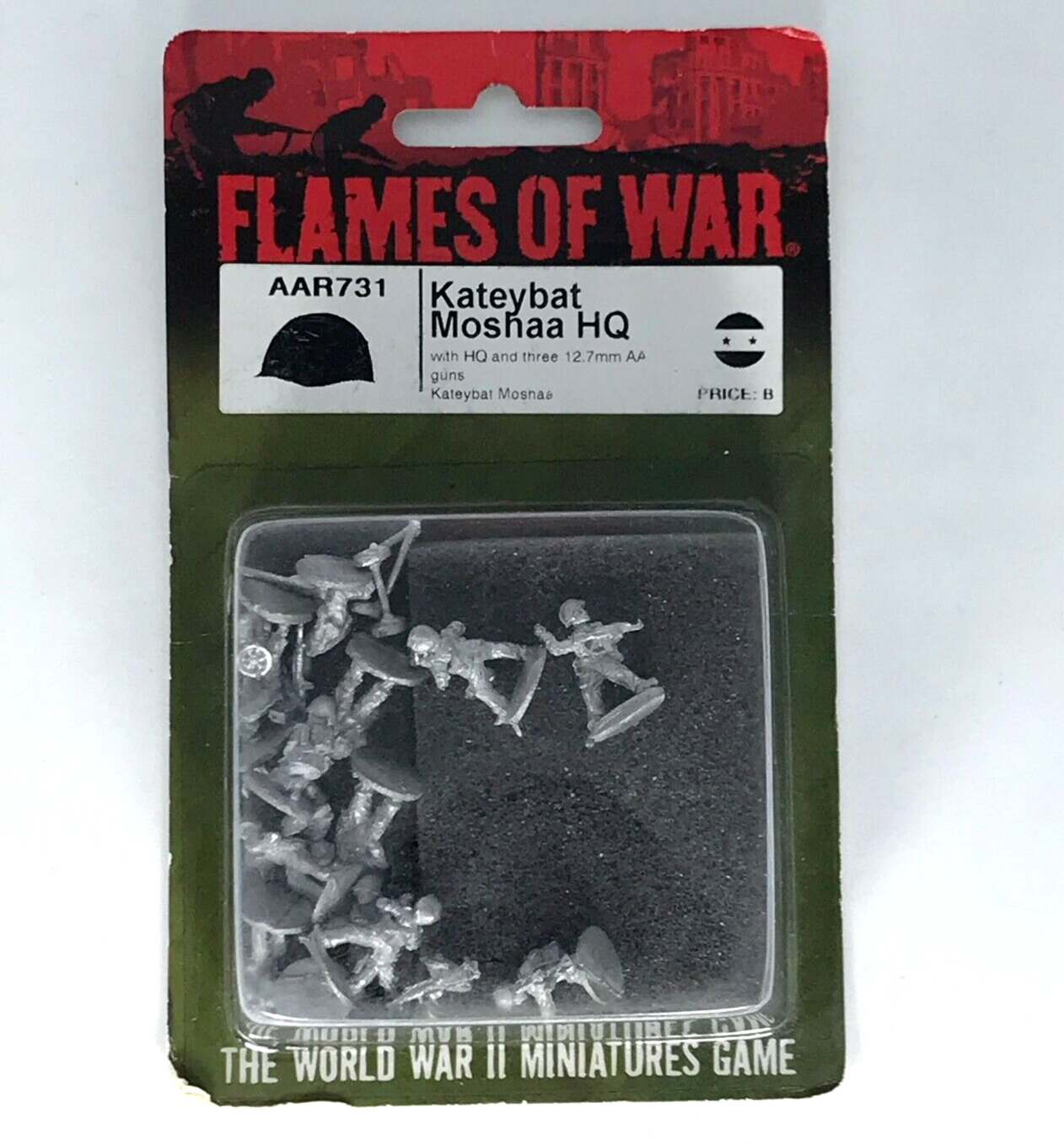 Arab-Israeli Kateybat Moshaa HQ Blister - Flames of War C373