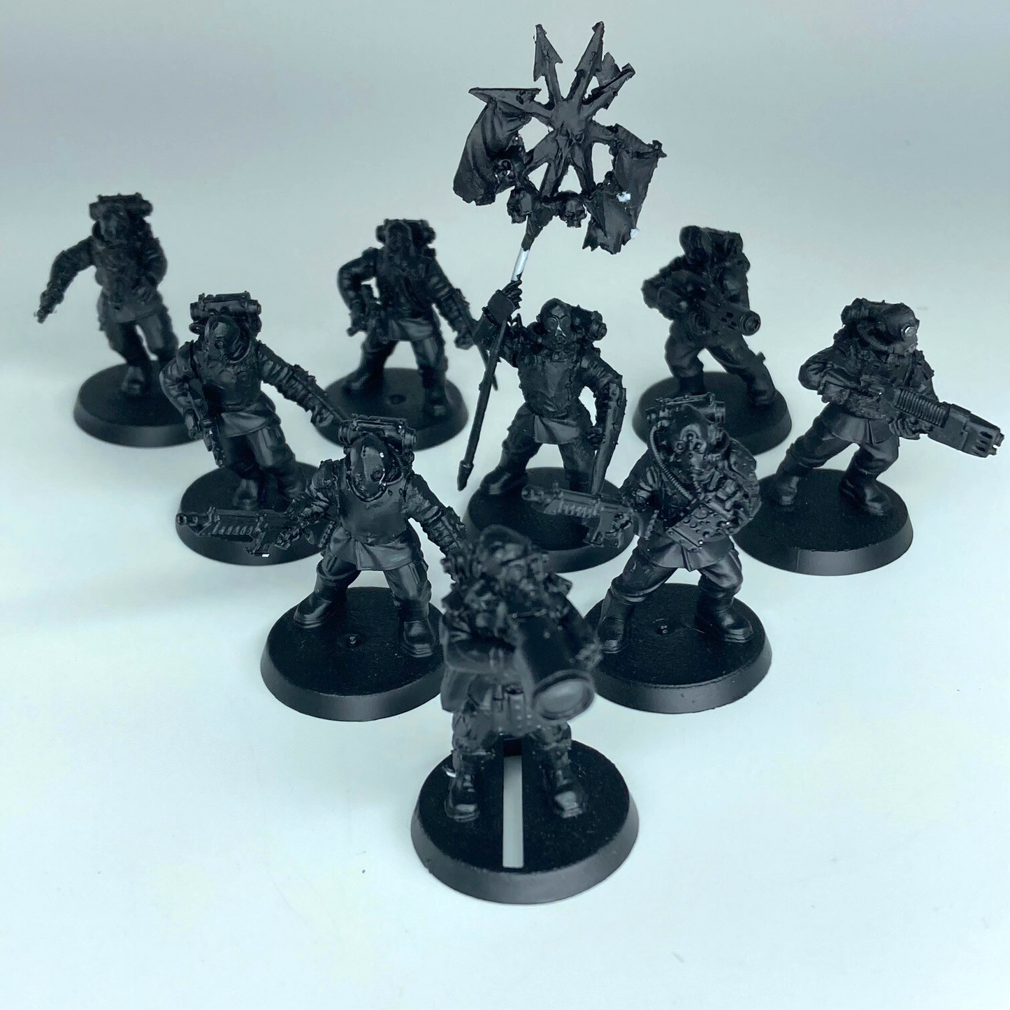Traitor Guardsmen - Chaos Renegade Militia - Warhammer 40K GW Resin C6658