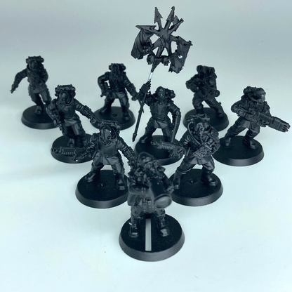 Traitor Guardsmen - Chaos Renegade Militia - Warhammer 40K GW Resin C6658