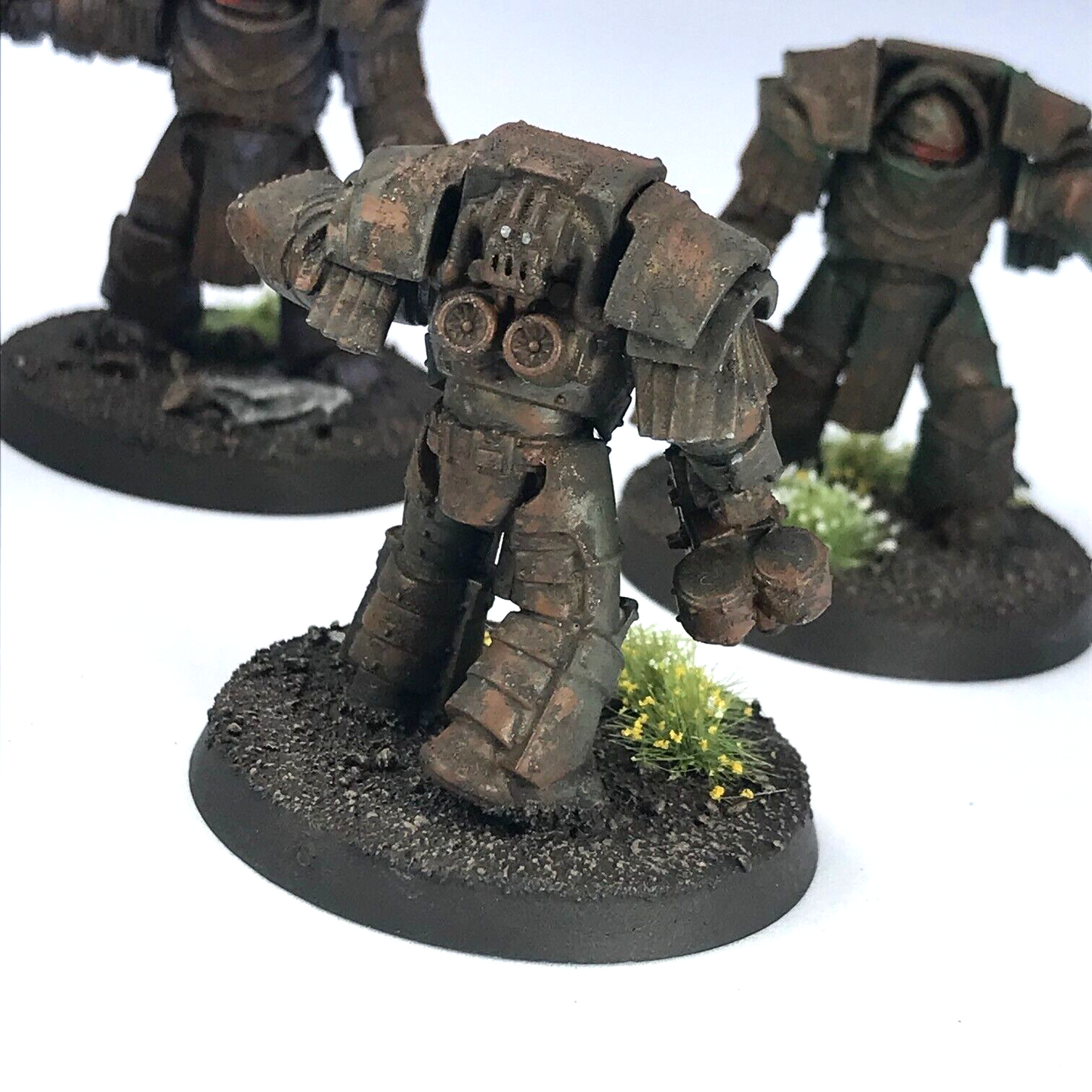 Cataphractii Terminators Rust Theme - Warhammer Horus Heresy Painted C3043