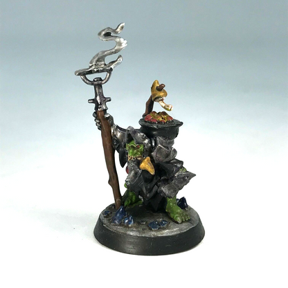 Painted Goblin Shaman Orcs Goblins - Warhammer Fantasy X7537