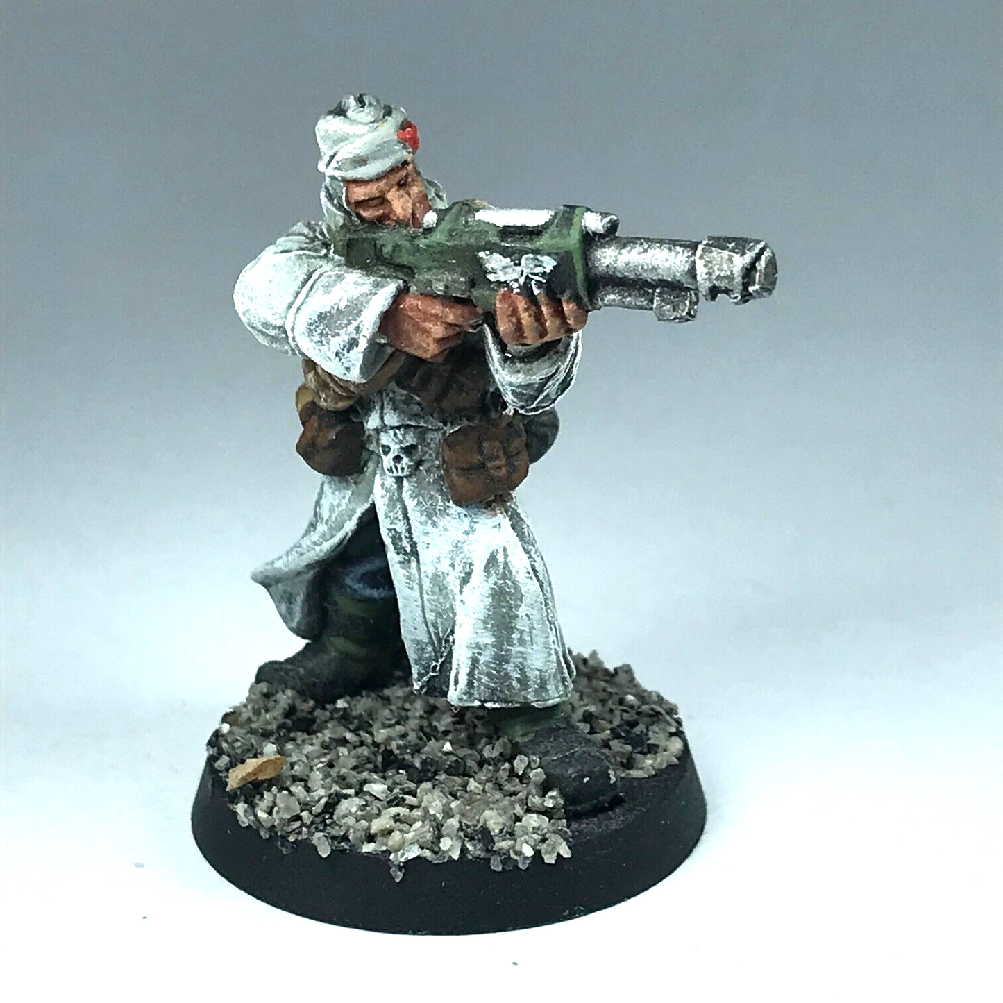 Metal Valhallan Ice Warrior Rifleman Imperial Guard - Warhammer 40K X5305