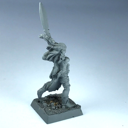 Wood Elves War Dancer Wardancer Elf - Warhammer Fantasy Classic Metal X7050