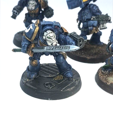 Space Marine Terminator Squad Ultramarines - Painted - Warhammer 40K C4045