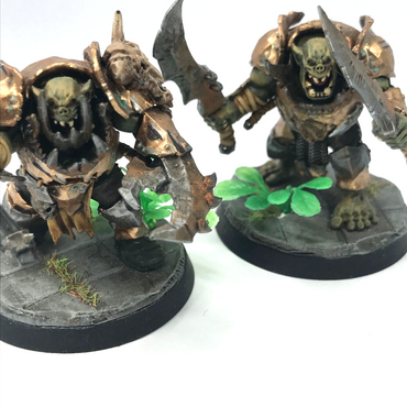 Orruk Warclans Ork Brutes Orcs - Painted - Warhammer Age of Sigmar C2736