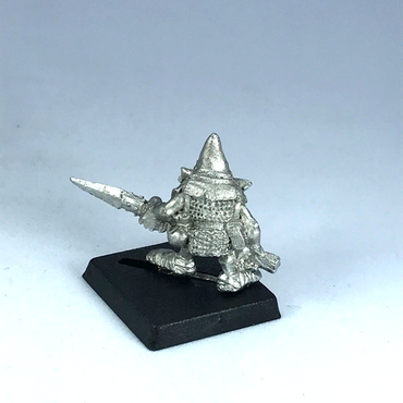 Night Goblin Warrior & Spear Dated 1991 - Citadel Warhammer Fantasy GW X13361