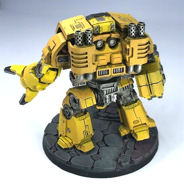 Leviathan Siege Dreadnought Imperial Fists Warhammer The Horus Heresy Painted