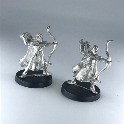 Lothlorien Wood Elf Archers Elves - Warhammer / Lord of the Rings Metal X7885