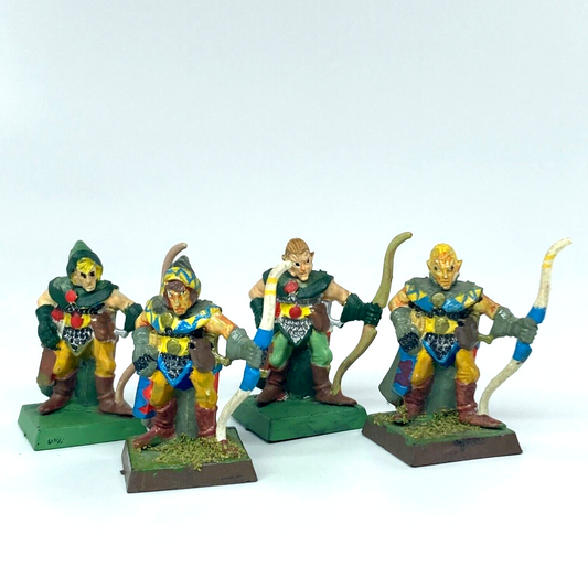 Classic Wood Elf Elves Archers - Warhammer Fantasy Citadel Games Workshop X13818