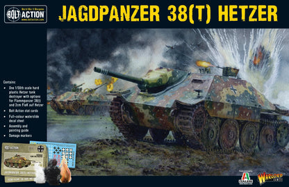 Jagdpanzer 38(T) Hetzer - Warlord Games Bolt Action Miniatures