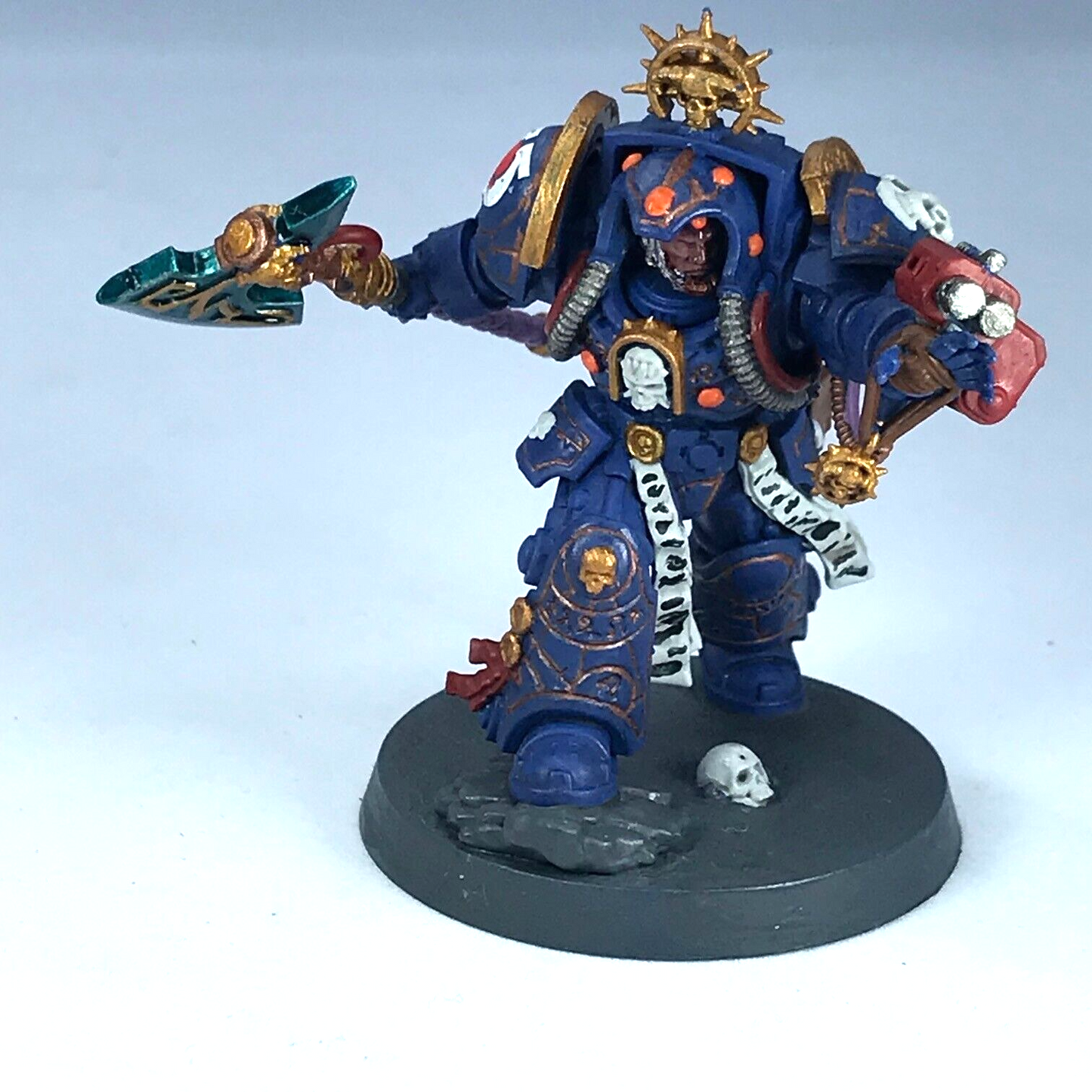 Librarian in Terminator Armour Ultramarines Space Marines - Warhammer 40K C143