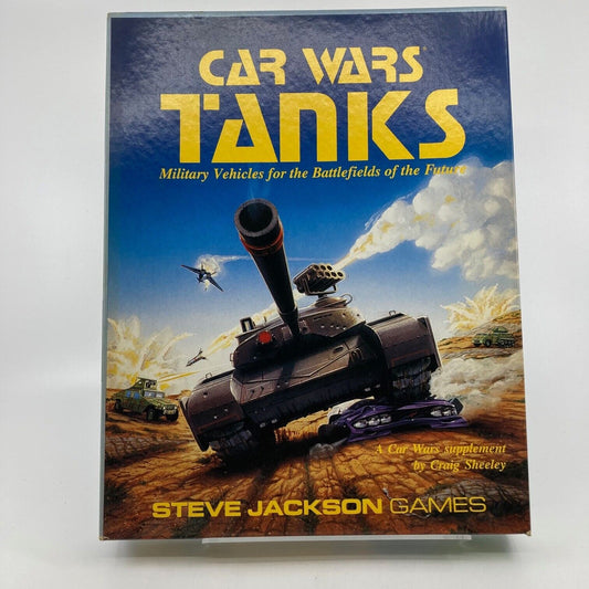 Car Wars Tanks Supplement - Steve Jackson Games - Unsure if Complete W138