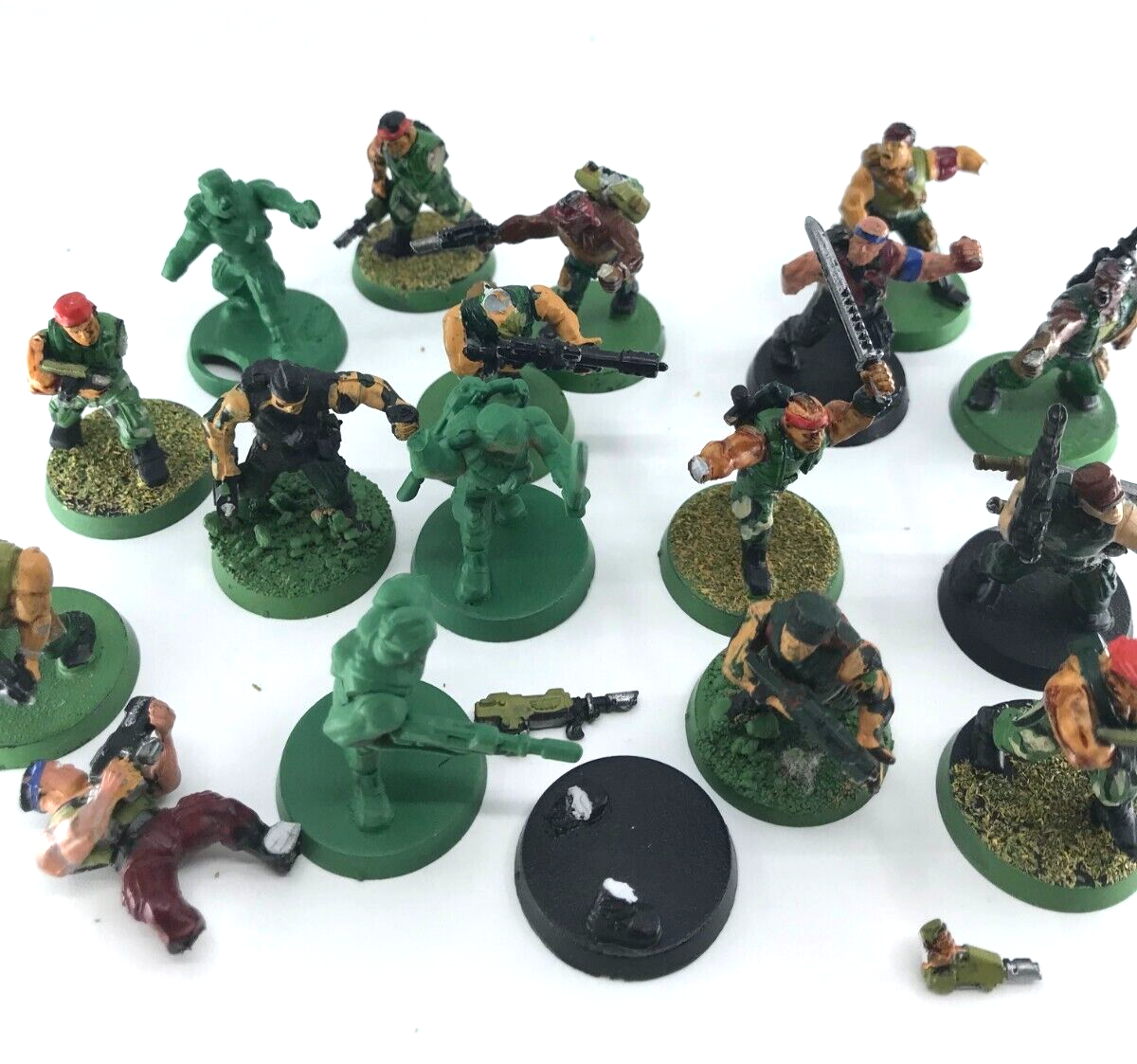 Catachan Infantry Squad Imperial Guard - Parts Spares - Warhammer 40K C1795