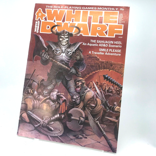 White Dwarf 65 Magazine Games Workshop Warhammer Fantasy 40,000 40K M387