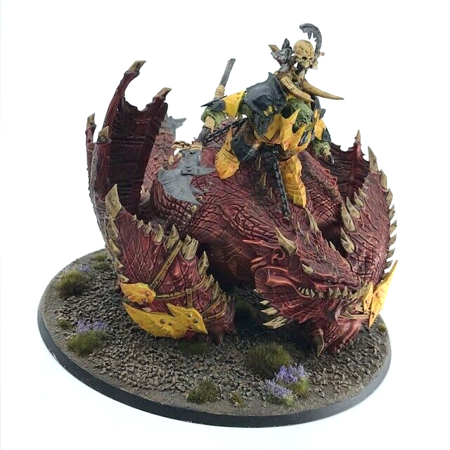 Megaboss on Maw-krusha Orruk Warclans - Warhammer Age of Sigmar Painted