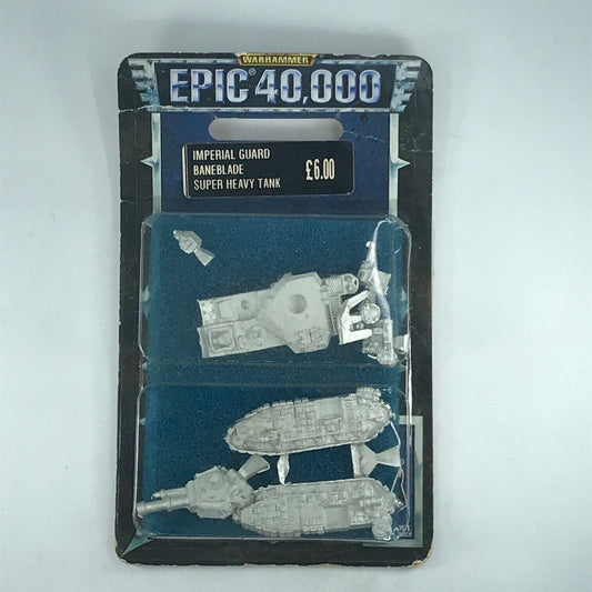 Metal Epic Baneblade Tank Imperial Guard Blister - Warhammer Armageddon C1938