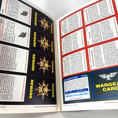Chaos Space Marine Codex - 2nd Edition - Warhammer 40K Games Workshop M1733