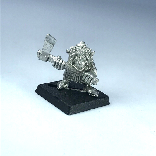 Forest Goblin with Axe Dated 1991 Citadel Warhammer Fantasy Classic Metal X7407