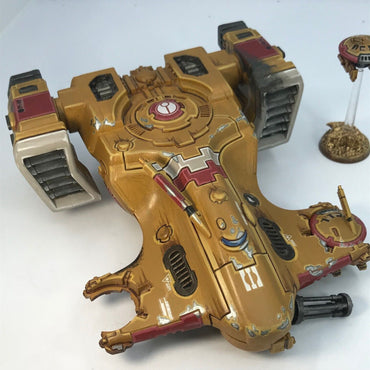 Tau T'au Empire TY7 Devilfish - Painted - Needs Re-gluing - Warhammer 40K BOX54