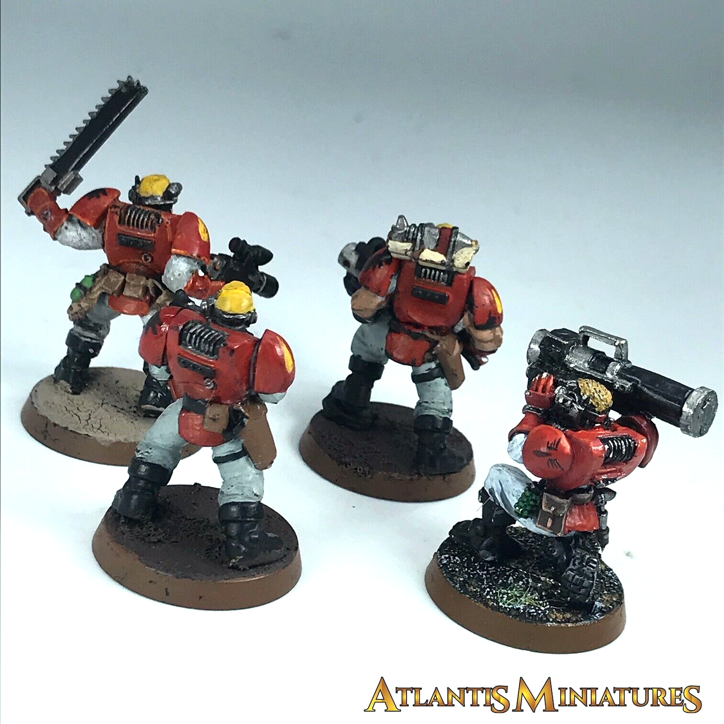 Painted Blood Angel Scout Squad Space Marine - Warhammer 40K C534