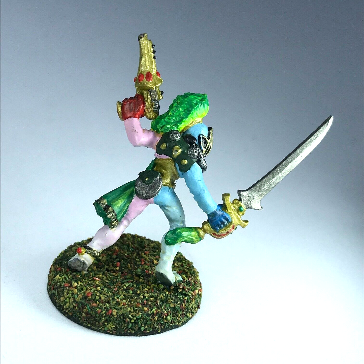 Classic Metal Eldar Harlequin Troupe Aeldari - Painted - Warhammer 40K X11797