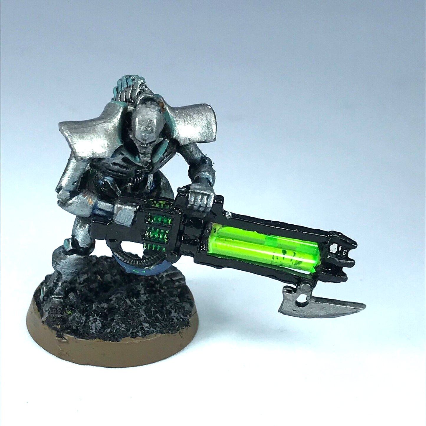 Classic Metal Necron Immortal Warrior Necrons - Painted - Warhammer 40K X786