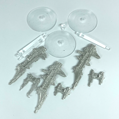 Imperial Firestorm Class Frigates - Battlefleet Gothic Warhammer GW Metal X298