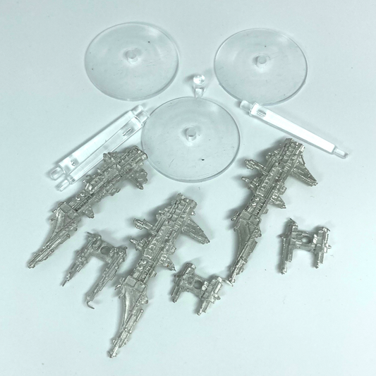 Imperial Firestorm Class Frigates - Battlefleet Gothic Warhammer GW Metal X298