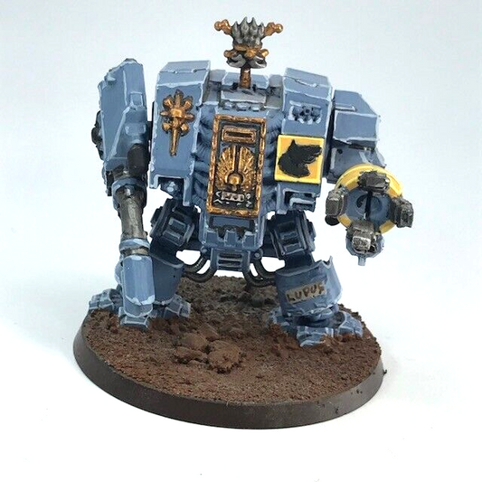 Space Wolves Dreadnought Space Marines Painted - Warhammer 40K Games Workshop 6