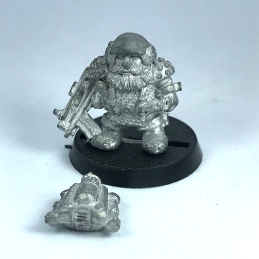 Classic Space Dwarf Squat Dated 1987 - Games Workshop - Warhammer 40K X8529