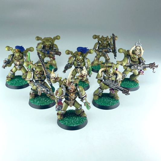 Plague Marines - Death Guard - 3rd Edition - Painted - Warhammer 40K GW C2320