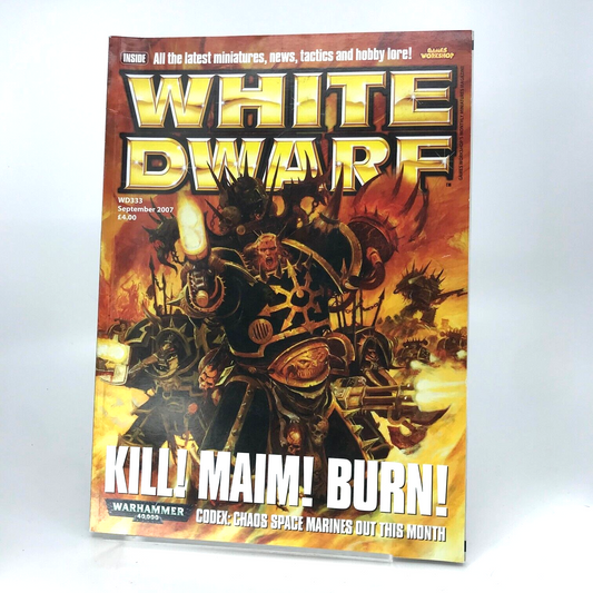 White Dwarf 333 Magazine Games Workshop Warhammer Fantasy 40,000 40K M310