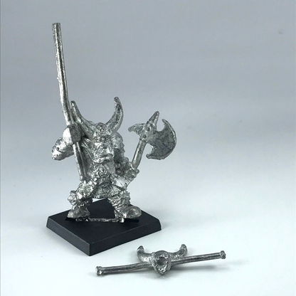 Black Orc Standard Bearer Orcs & Goblins Citadel Warhammer Fantasy Metal X13553